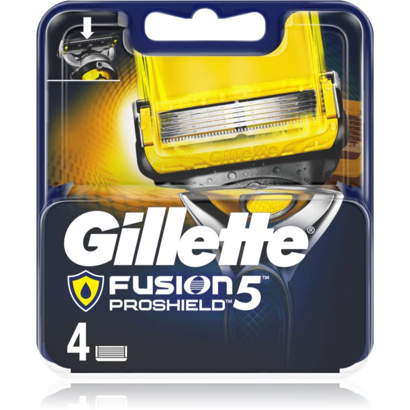 Gillette Fusion5 Proshield zapasowe ostrza 4 szt.