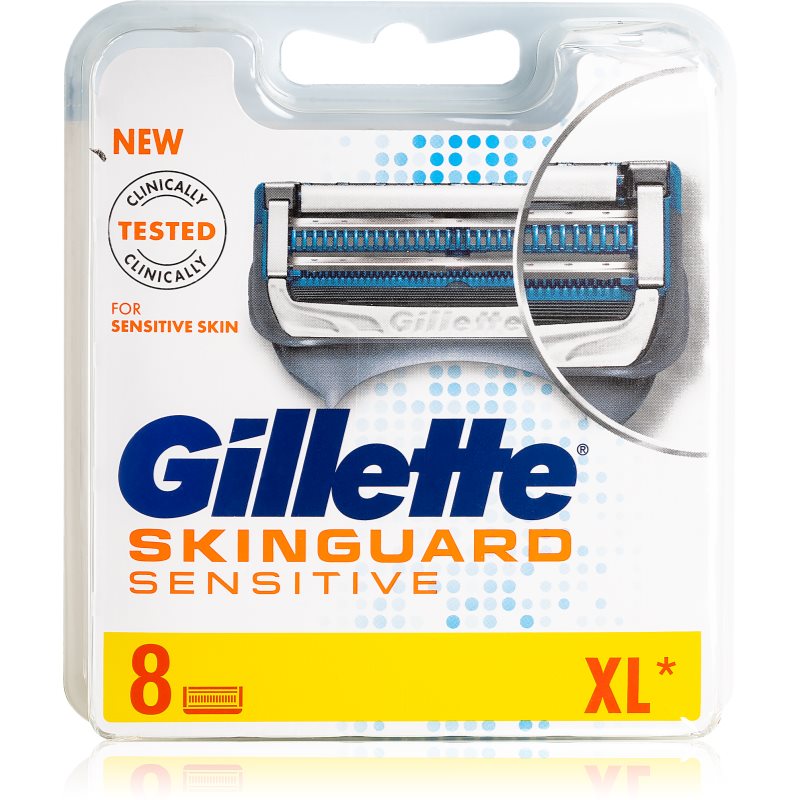 Gillette Skinguard  Sensitive cabezal de recambio para pieles sensibles 8 ud