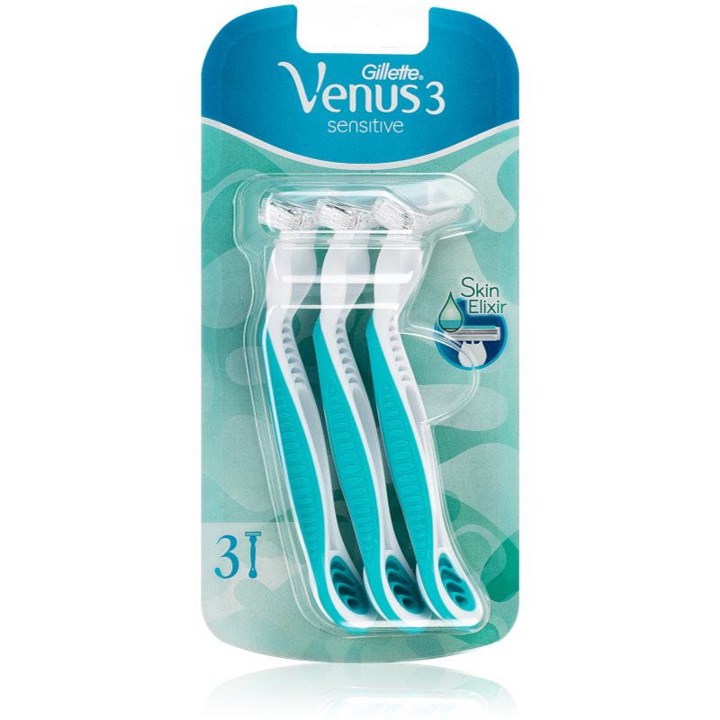 Gillette Venus 3 sensitive maquinillas de afeitar desechables 3 uds 3 ud