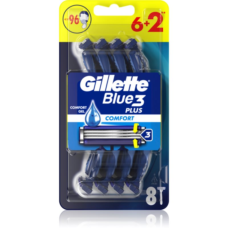 Gillette Blue 3 Comfort maquinilla de afeitar 8 ud