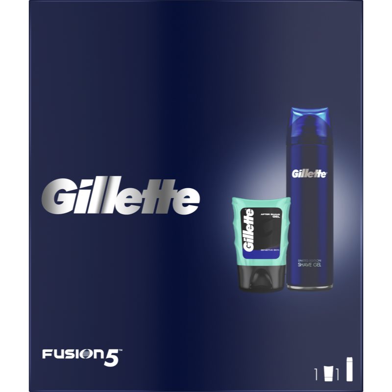 Gillette Fusion5 Sensitive Geschenkset (für Herren)