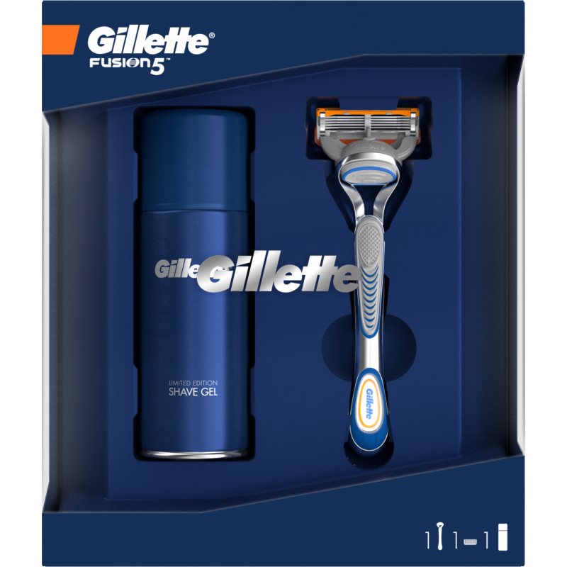 Gillette Fusion5 conjunto de barbear II (para homens)