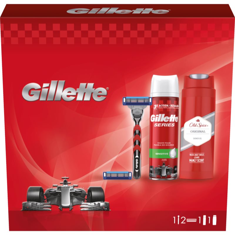 Gillette Mach3 Turbo zestaw upominkowy (dla mężczyzn)