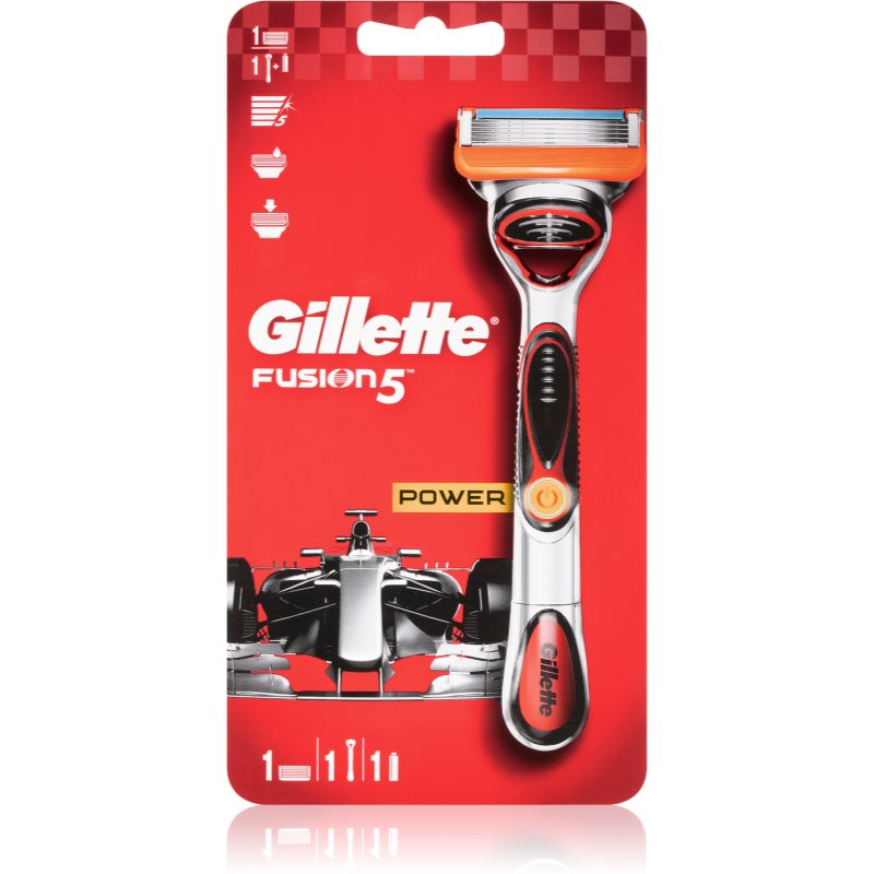 Gillette Fusion5 Power máquina de barbear com bateria