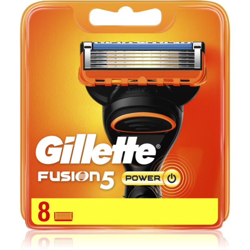 Gillette Fusion5 Power recarga de lâminas 8 un.