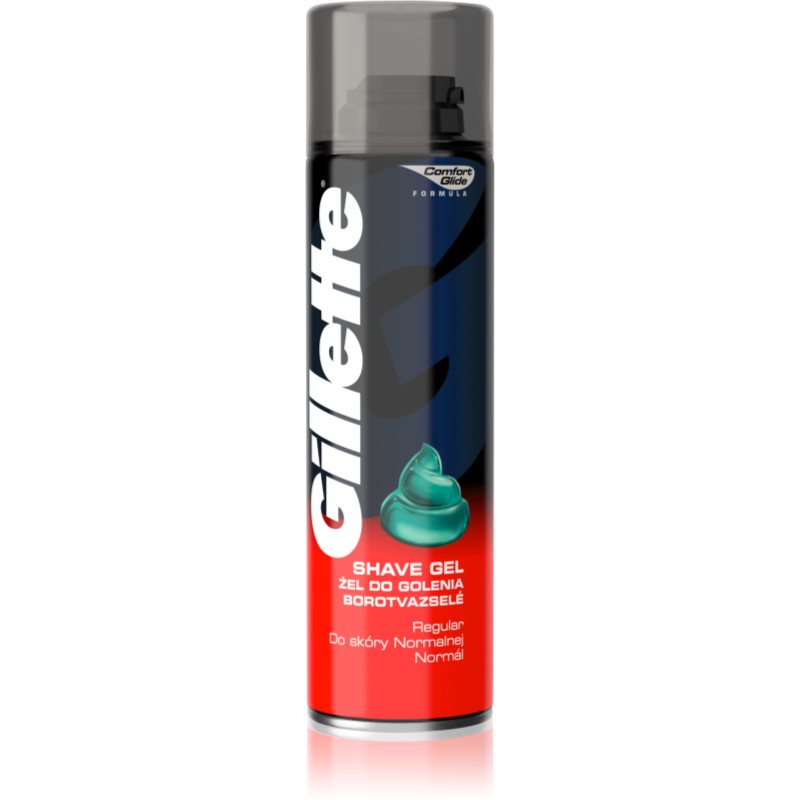 Gillette Classic Regular gel de barbear para homens 200 ml