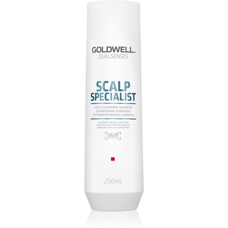 Goldwell Dualsenses Scalp Specialist champô de limpeza profunda para todos os tipos de cabelos 250 ml