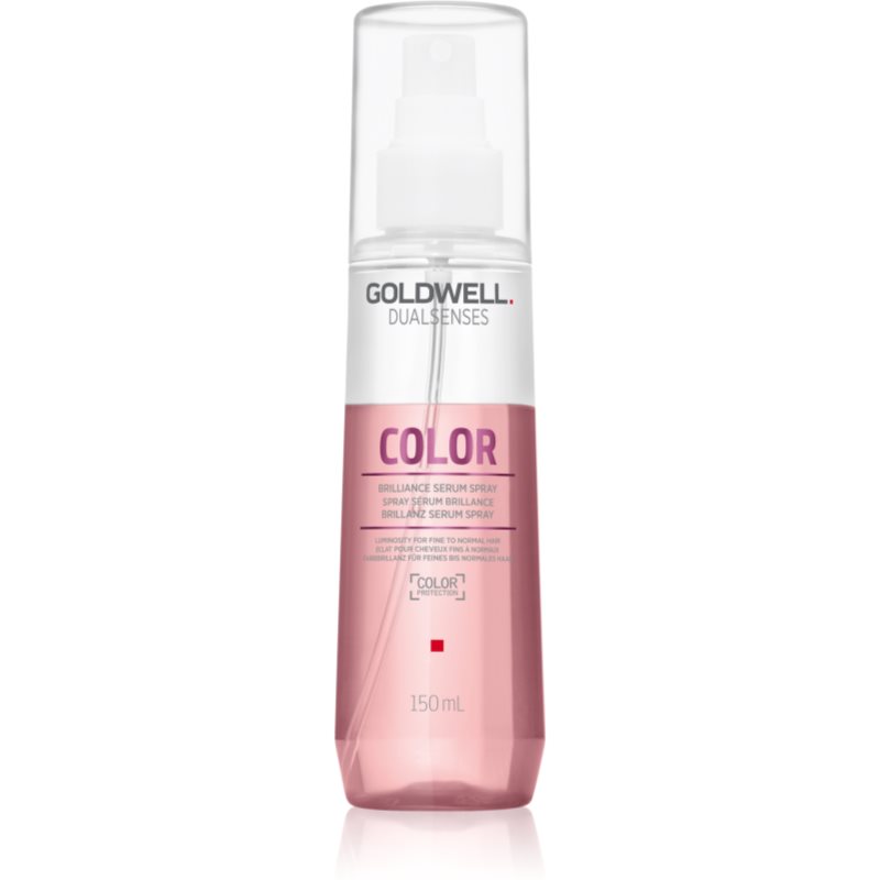 Goldwell Dualsenses Color sérum sem enxaguar em spray  para brilho e proteção da cor do cabelo 150 ml