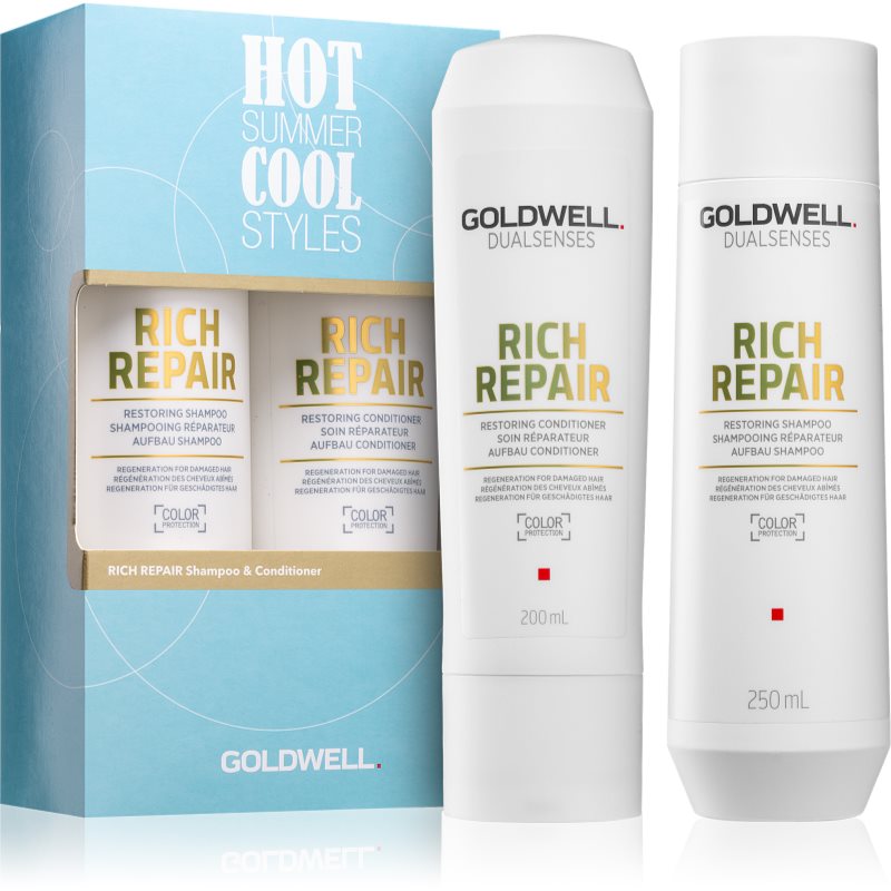 

Goldwell Dualsenses Rich Repair косметичний набір (для сухого або пошкодженого волосся) для жінок