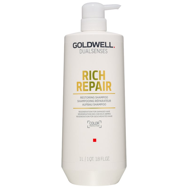 Goldwell Dualsenses Rich Repair champô renovador para cabelo seco a danificado 1000 ml