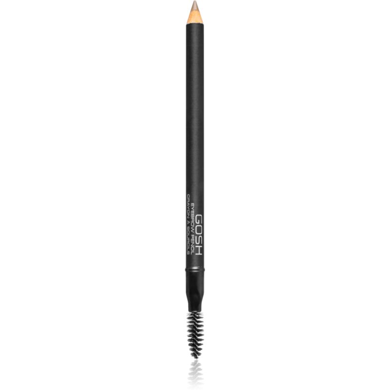 Gosh Eyebrow lápis de sobrancelhas com escova tom 03 Grey Brown 1,2 g