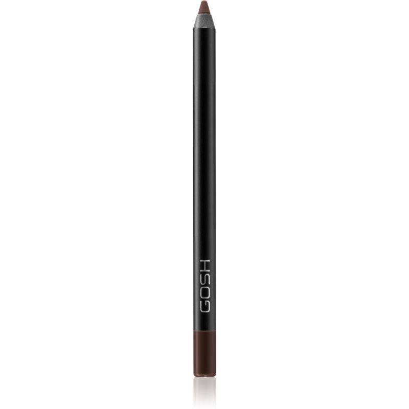 Gosh Velvet Touch dlouhotrvající tužka na oči odstín Truly Brown 1,2 g