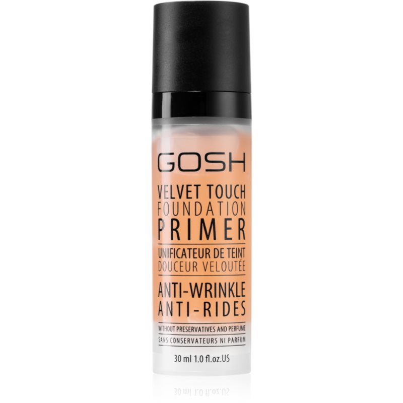 Gosh Velvet Touch prebase de maquillaje alisante 30 ml