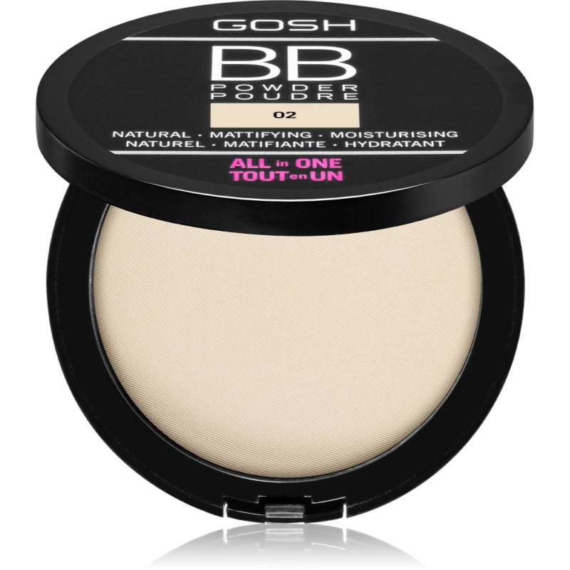 

Gosh BB Cream матуюча пудра відтінок 02 Sand