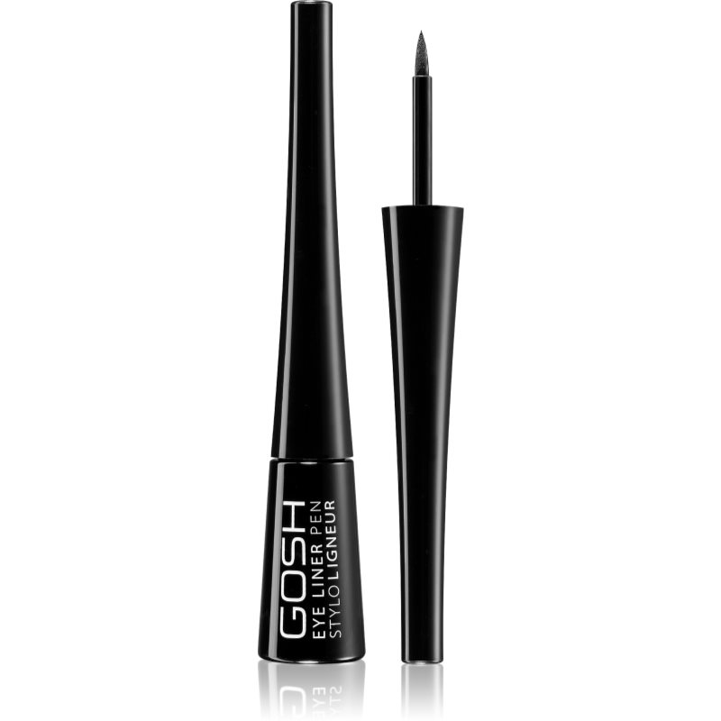 Gosh Eye Liner Pen ultra-fekete szemhéjtus árnyalat Black 2,5 ml