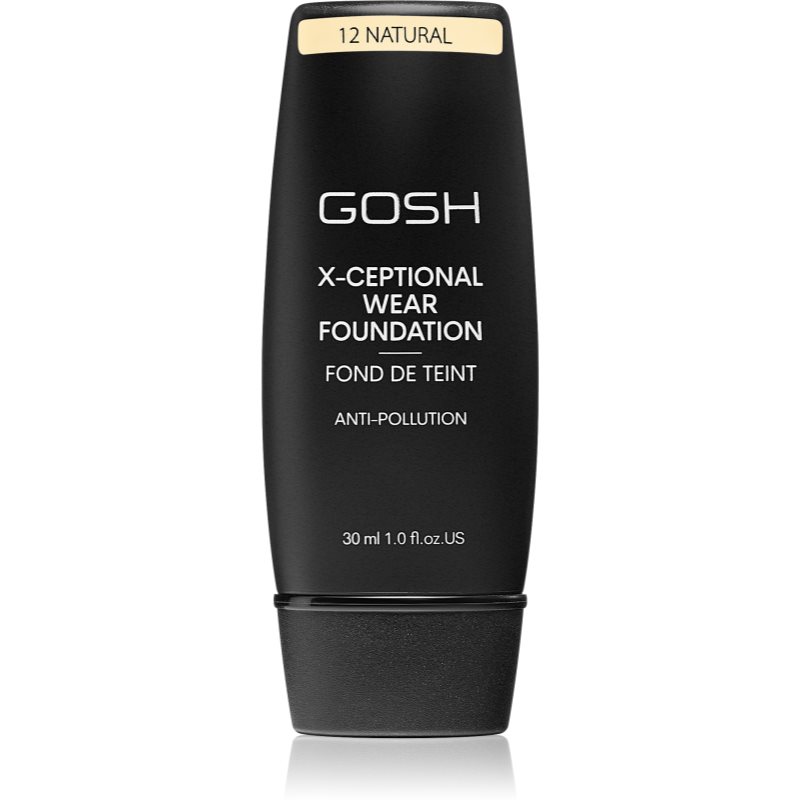 Gosh X-ceptional dlouhotrvající make-up odstín 12 Natural 35 ml