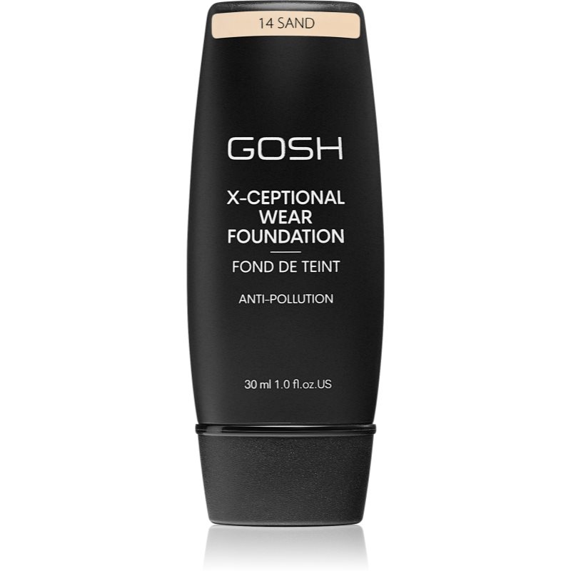 Gosh X-ceptional dlouhotrvající make-up odstín 14 Sand 35 ml
