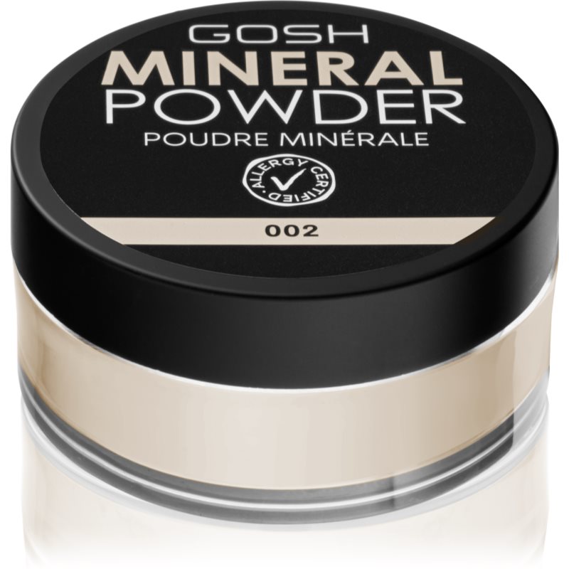 Gosh Mineral Powder puder mineralny odcień 002 Ivory 8 g