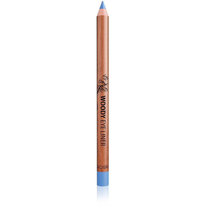 Gosh Woody lápis de olhos resistente à água tom 006 Blue Spruce 1,1 g