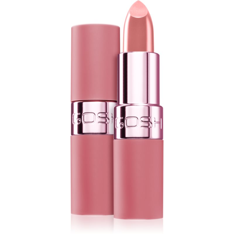 Gosh Luxury Rose Lips Halbmatter Lippenstift Farbton 001 Love 4 g