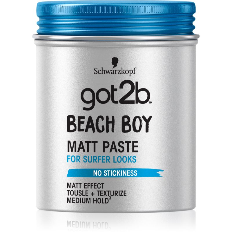 got2b Beach Boy pasta matificante para dar definición y mantener la forma 100 ml