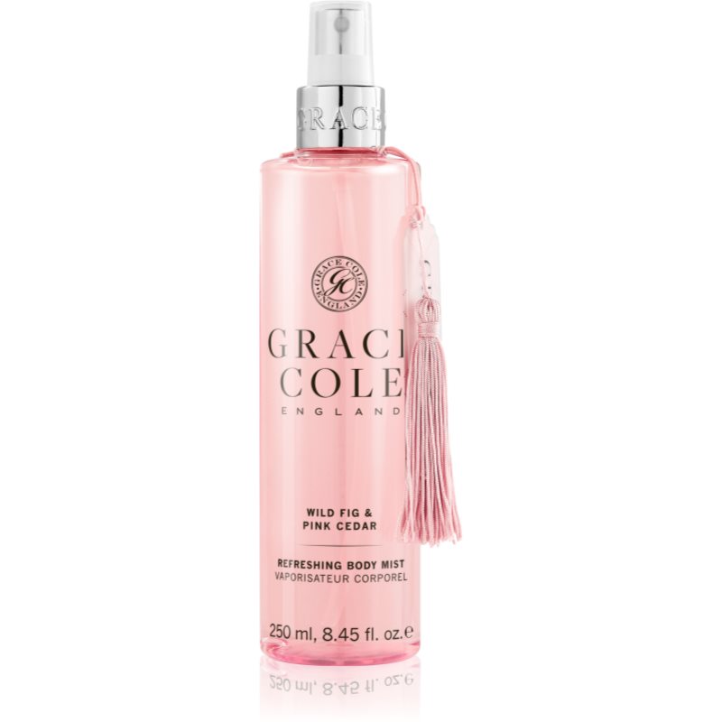 Grace Cole Wild Fig & Pink Cedar névoa refrescante para corpo 250 ml