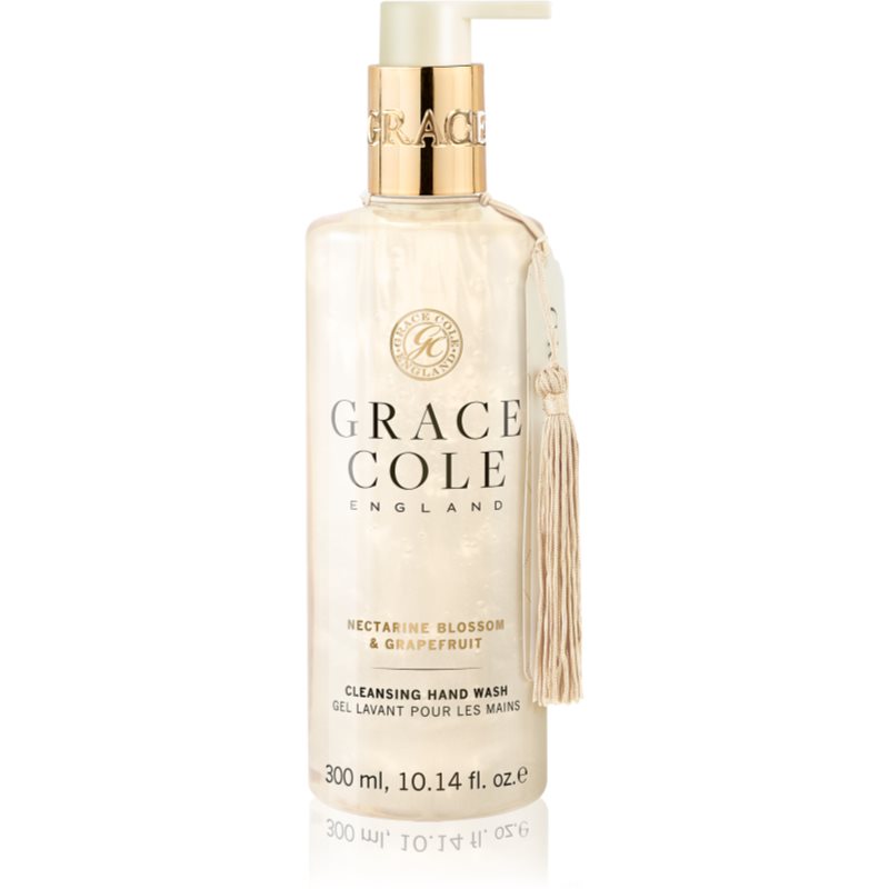 Grace Cole Nectarine Blossom & Grapefruit jabón líquido limpiador para manos 300 ml