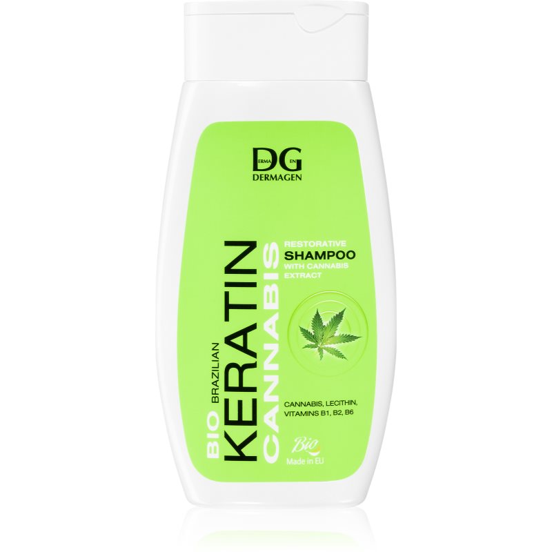 Green Bio Cannabis posilující šampon na vlasy 260 ml
