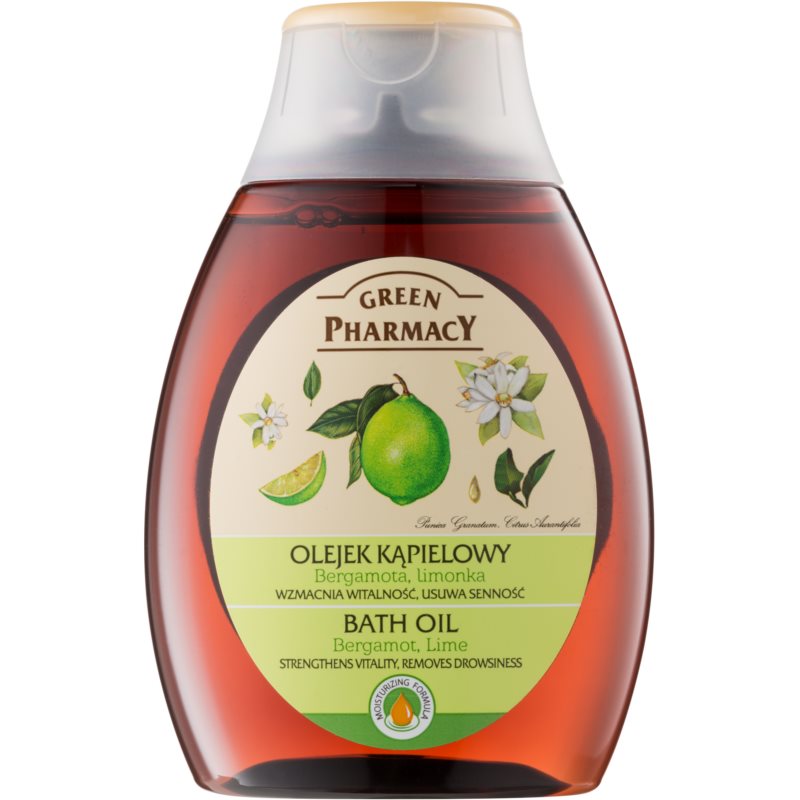 Green Pharmacy Body Care Bergamot & Lime óleo de banho 250 ml