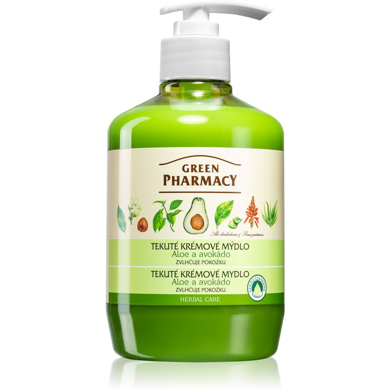 Green Pharmacy Hand Care Aloe jabón líquido 460 ml
