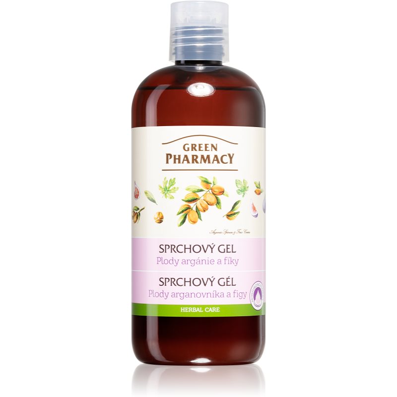 Green Pharmacy Body Care Argan Oil & Figs nawilżający żel pod prysznic 500 ml