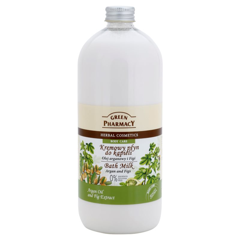 Green Pharmacy Body Care Argan Oil & Figs leite de banho 1000 ml