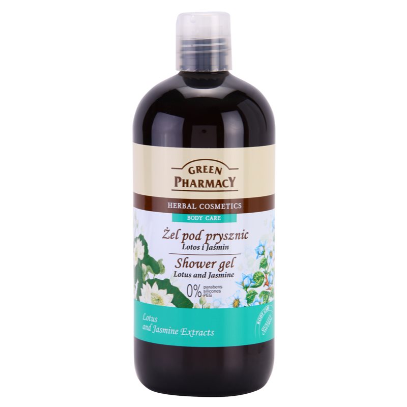 Green Pharmacy Body Care Lotus & Jasmine gel de duche 500 ml