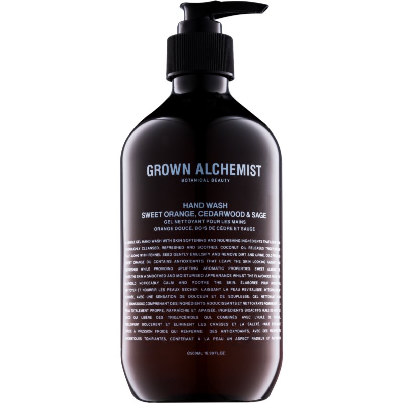 Grown Alchemist Hand & Body gyengéd folyékony szappan 500 ml