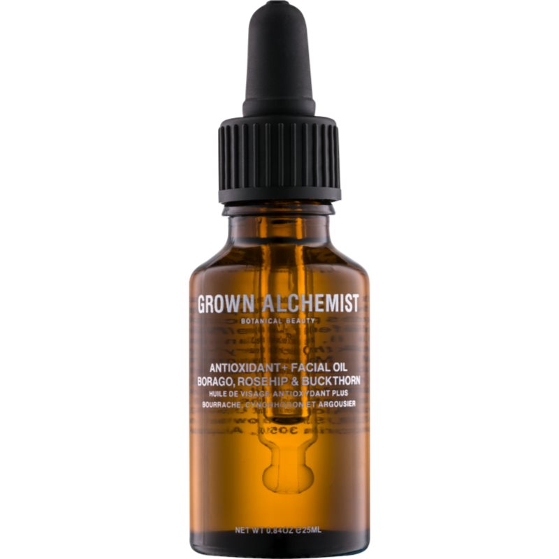 Grown Alchemist Activate aceite facial antioxidante de día y noche intensivo rosa silvestre y espino amarillo 25 ml