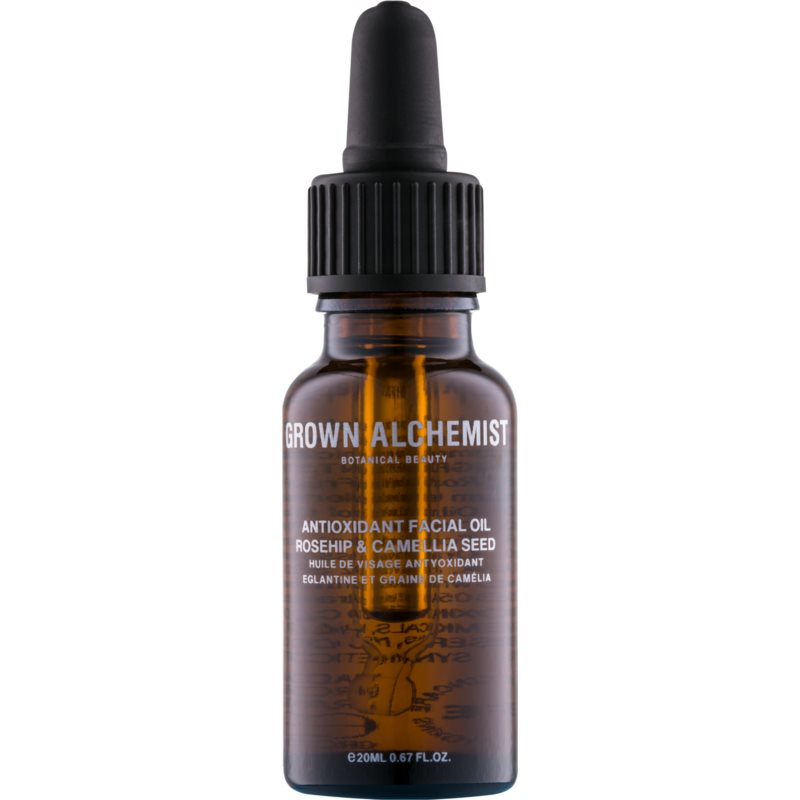 Grown Alchemist Activate óleo  facial antioxidante de dia e noite Rosehip & Camellia Seed 20 ml