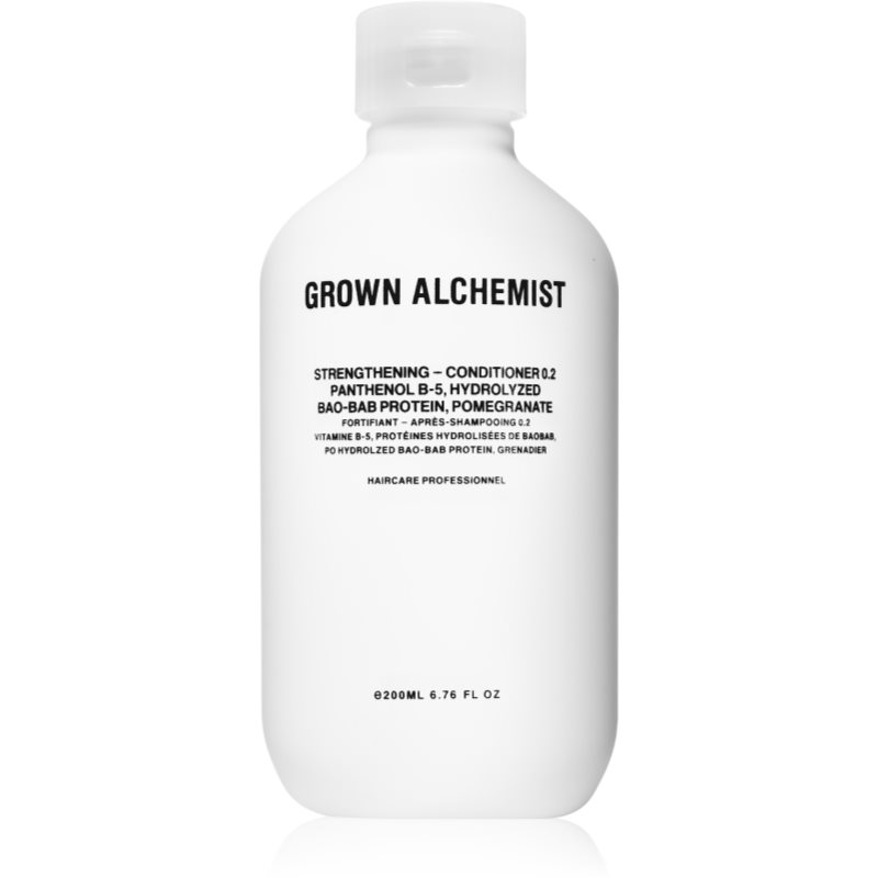 Grown Alchemist Strengthening Conditioner 0.2 подсилващ и възстановяващ балсам за увредена коса 200 мл.