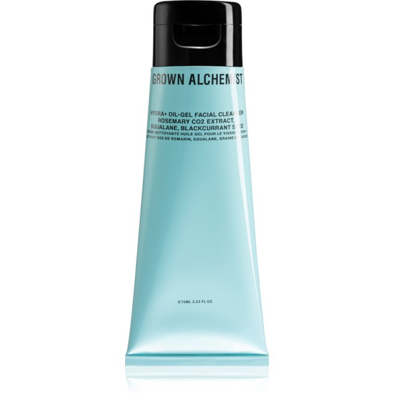 Grown Alchemist Hydra+ Oil-Gel Facial Cleanser gel de limpeza oleoso 75 ml