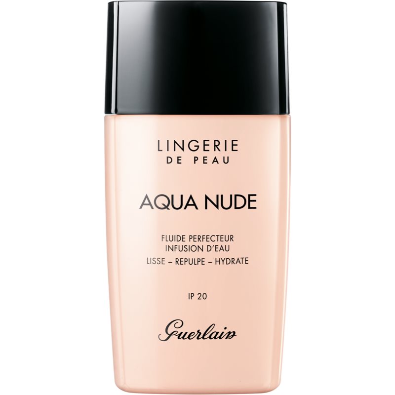 GUERLAIN Lingerie de Peau Aqua Nude Water-Infused Perfecting Fluid лек хидратиращ фон дьо тен SPF 20 цвят 02C Light Cool 30 мл.