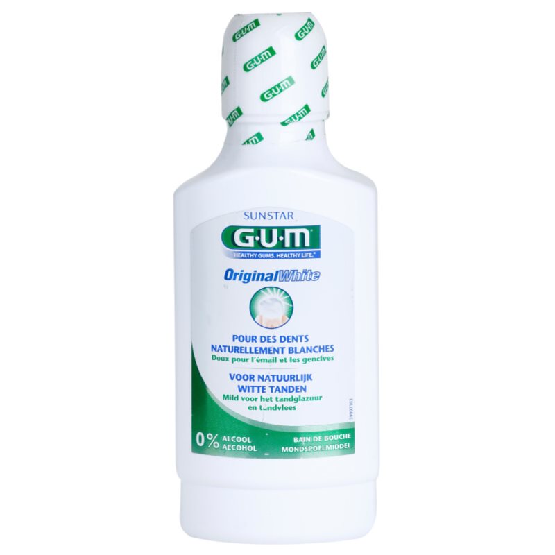 G.U.M Original White вода за уста с избелващ ефект 300 мл.