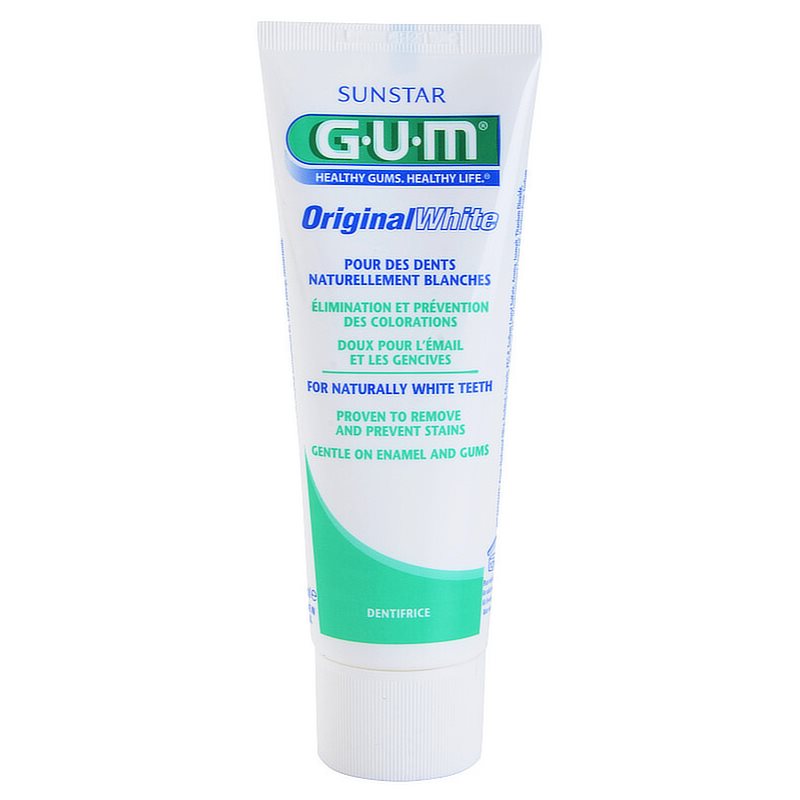 G.U.M Original White pasta de dientes blanqueadora 75 ml