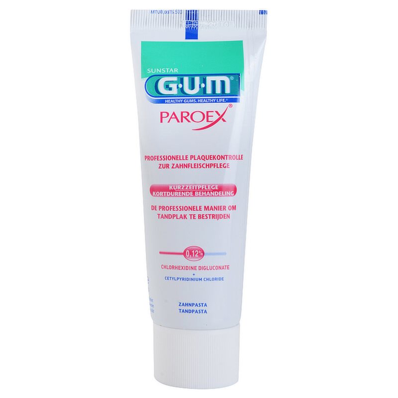 G.U.M Paroex pasta dentífrica para la protección de las encías para la piorrea 75 ml