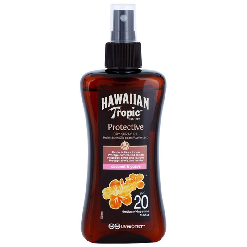 Hawaiian Tropic Protective óleo bronzeador em cápsulas  SPF 20 200 ml