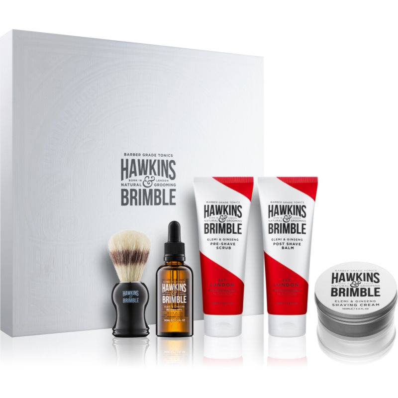 Hawkins & Brimble Natural Grooming Elemi & Ginseng козметичен комплект I. за мъже