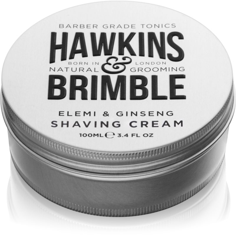 Hawkins & Brimble Natural Grooming Elemi & Ginseng creme de barbear 100 ml