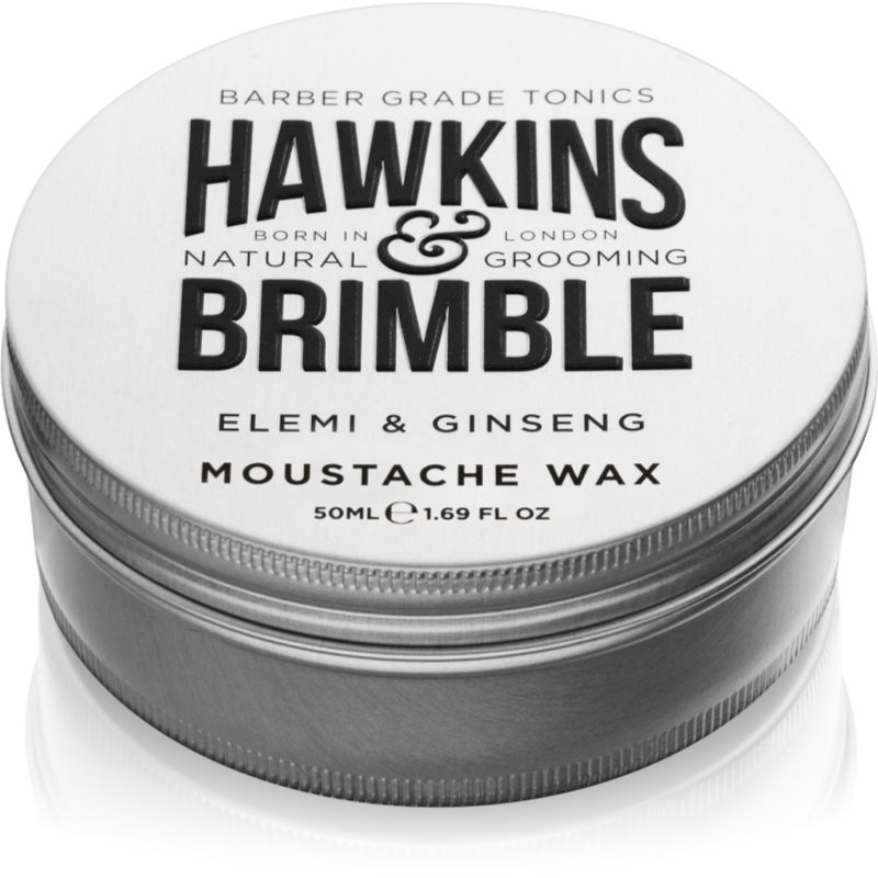 Hawkins & Brimble Natural Grooming Elemi & Ginseng cera para barba 50 ml