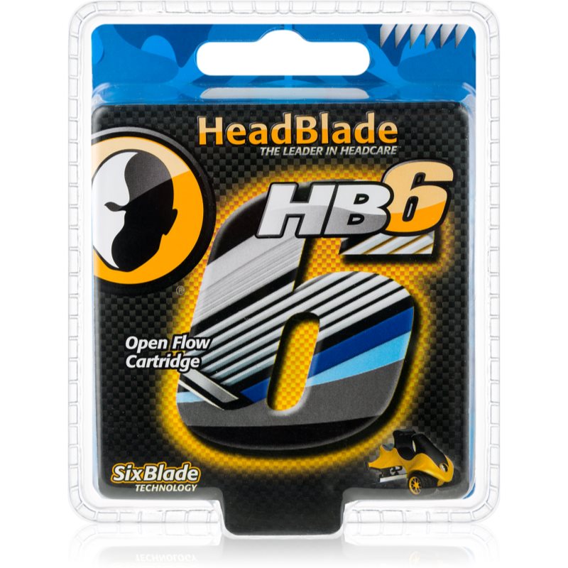 HeadBlade HB6 recarga de lâminas 4 un.