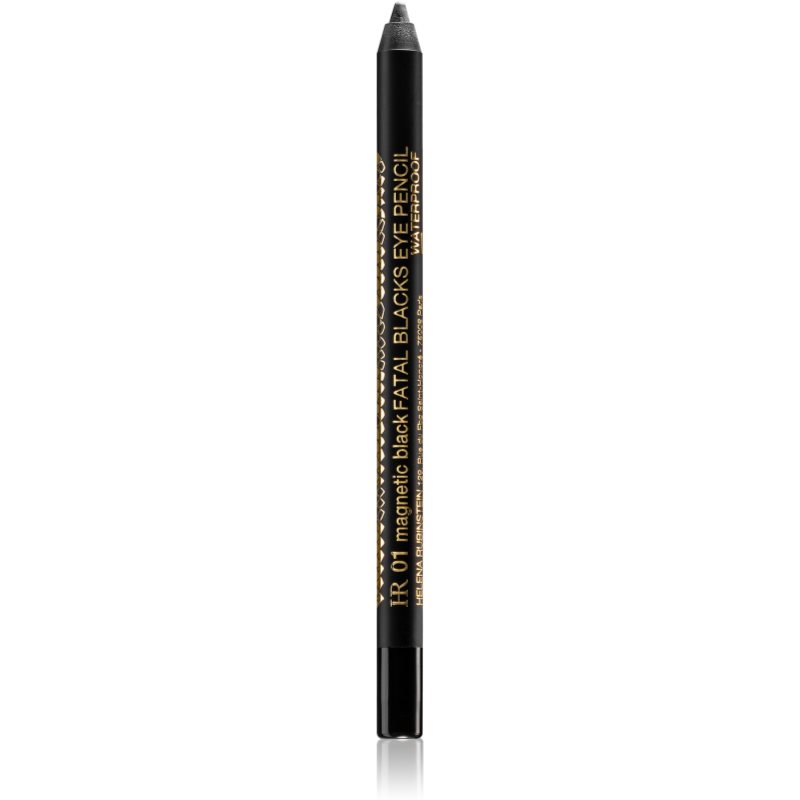 Helena Rubinstein Fatal Blacks водоустойчив молив за очи цвят 01 Magnetic Black  1,2 гр.