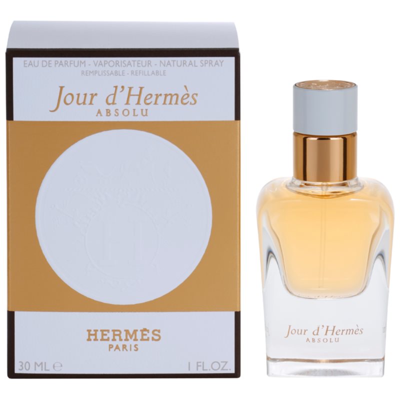 Hermès Jour d'Hermès Absolu Eau de Parfum recarregável para mulheres 30 ml