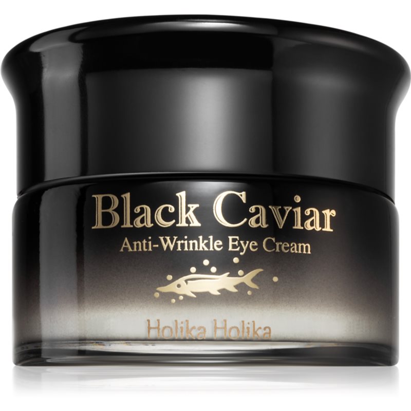 Holika Holika Prime Youth Black Caviar creme luxuoso contra as rugas com extratos de caviar preto 30 ml